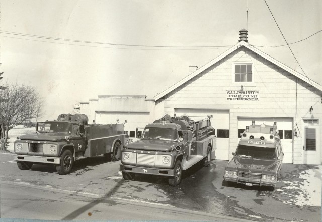 The Company in 1976... Tanker, Engine, Ambulance